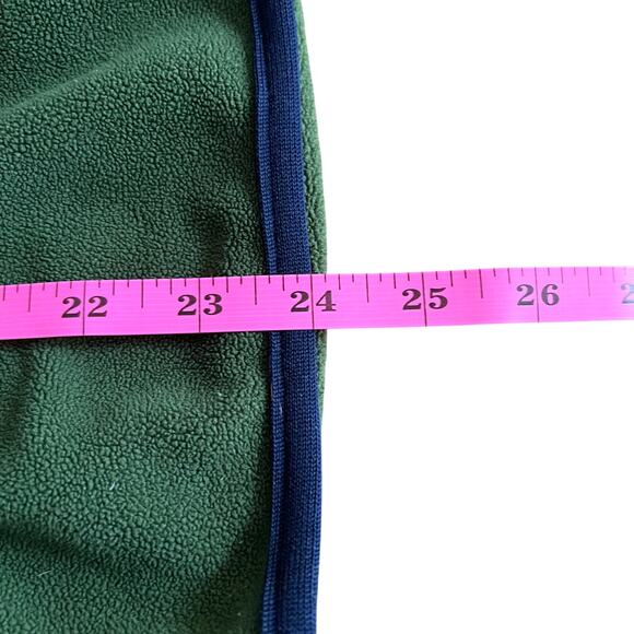 AMERICAN EAGLE Performance Fleece Quarter Zip Green Jacket Mens L Gorpcore - Picture 4 of 6